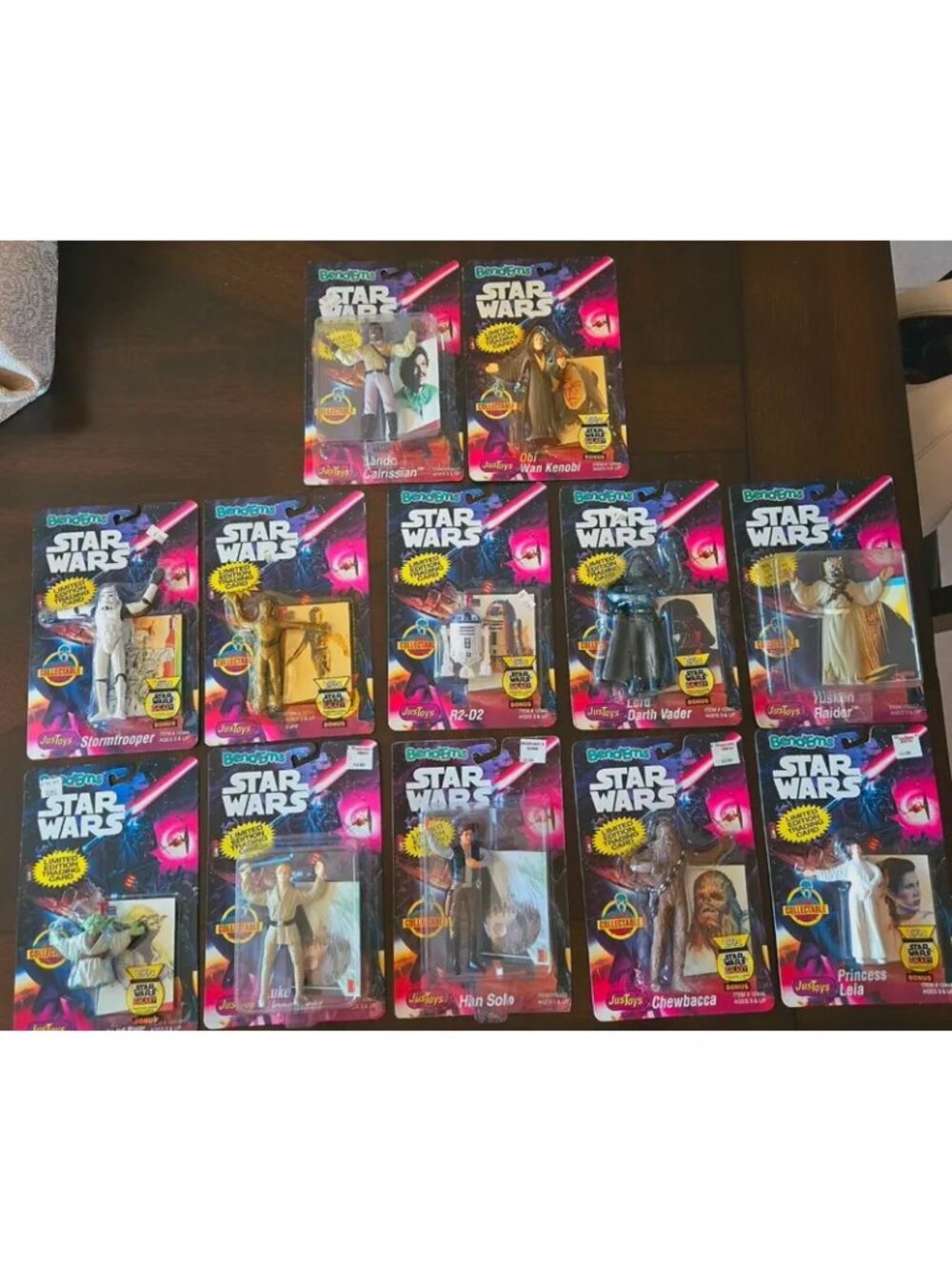 21 Vintage Star Wars Bendems Justtoys